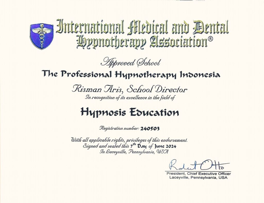International Medical and Dental Hypnotherapy Association, USA